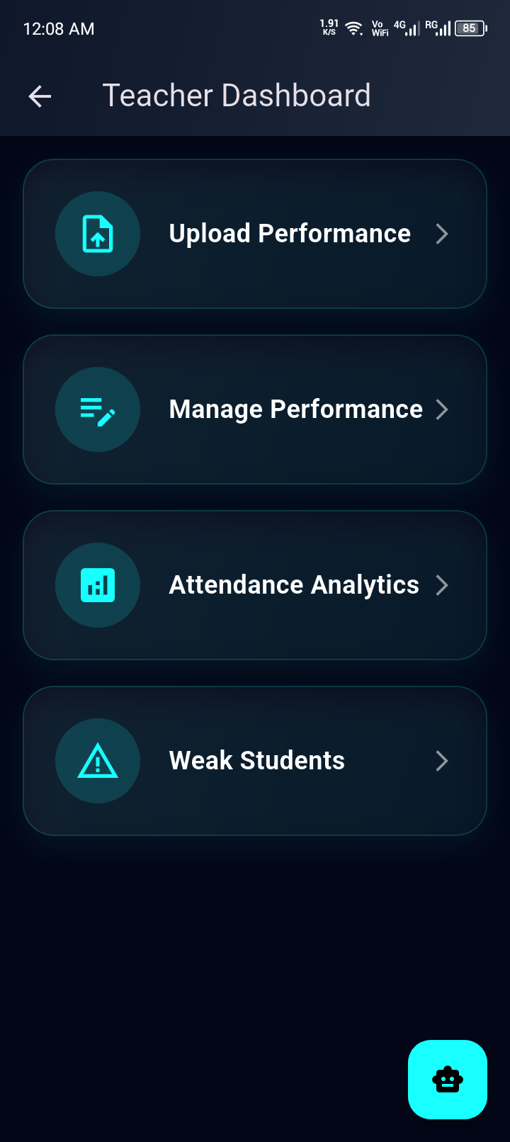 AI Student Performance System